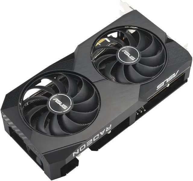 Alt view image 3 of 3 - Asus Dual Radeon Rx 7600 V2 Oc Edition 8Gb Gddr6 Gaming Graphics Card (Amd Radeon Rx7600, Pcie 4.0, 1X Hdmi 2.1, 3X Displayport 1.4A, Dual-Rx7600-O8G-V2)