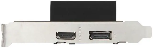 Alt view image 4 of 5 - MSI GeForce GT 1030 DirectX 12 GT 1030 2GH LP OC 2GB 64-Bit GDDR5 PCI Express 3.0 x16 (uses x4) HDCP Ready Low Profile Video Card