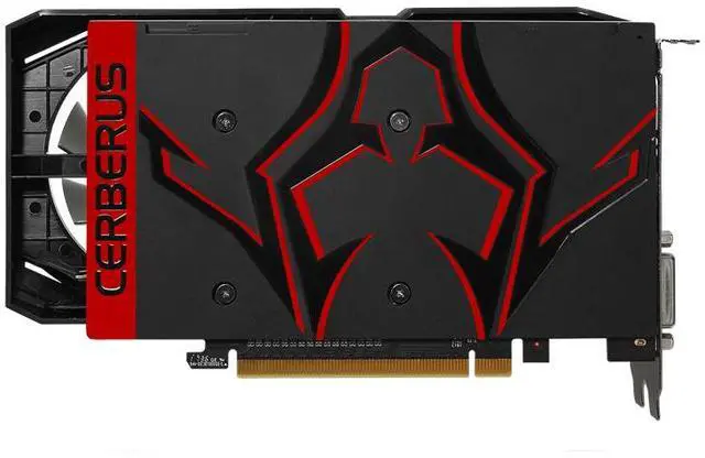 Alt view image 5 of 5 - Asus Cerberus CERBERUS-GTX1050-O2G GeForce GTX 1050 Graphic Card - 1.43 GHz Core - 1.54 GHz Boost Clock - 2 GB GDDR5 - Dual Slot Space Required