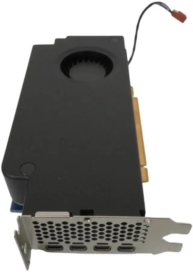 Alt view image 2 of 3 - HP NVIDIA Quadro T2000 4GB GDDR5 Graphics Card GPU 4x mDP Low Profile M13728-001