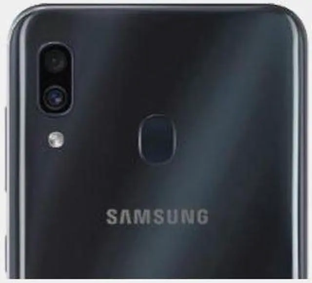 Alt view image 20 of 20 - Samsung Galaxy A30 A305G 32GB Duos GSM Unlocked Phone w/dual 16MP Camera - Black