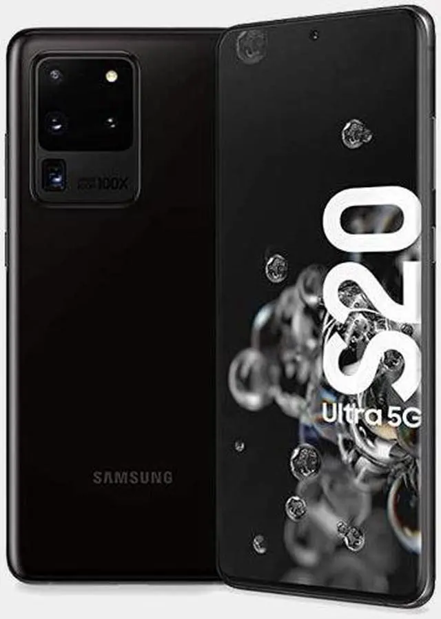 Alt view image 5 of 8 - Samsung Galaxy S20 Ultra 5G SM-G988B/DS 128GB 12GB RAM International Version - Cloud White