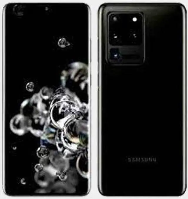 Alt view image 6 of 8 - Samsung Galaxy S20 Ultra 5G SM-G988B/DS 128GB 12GB RAM International Version - Cloud White