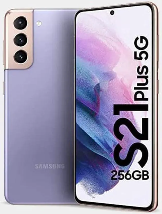 Alt view image 5 of 8 - SAMSUNG Galaxy S21 Plus 5G SM-G996B/DS 256GB 8GB RAM International Version - Phantom Violet