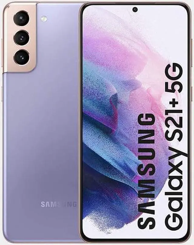 Alt view image 8 of 8 - SAMSUNG Galaxy S21 Plus 5G SM-G996B/DS 256GB 8GB RAM International Version - Phantom Violet