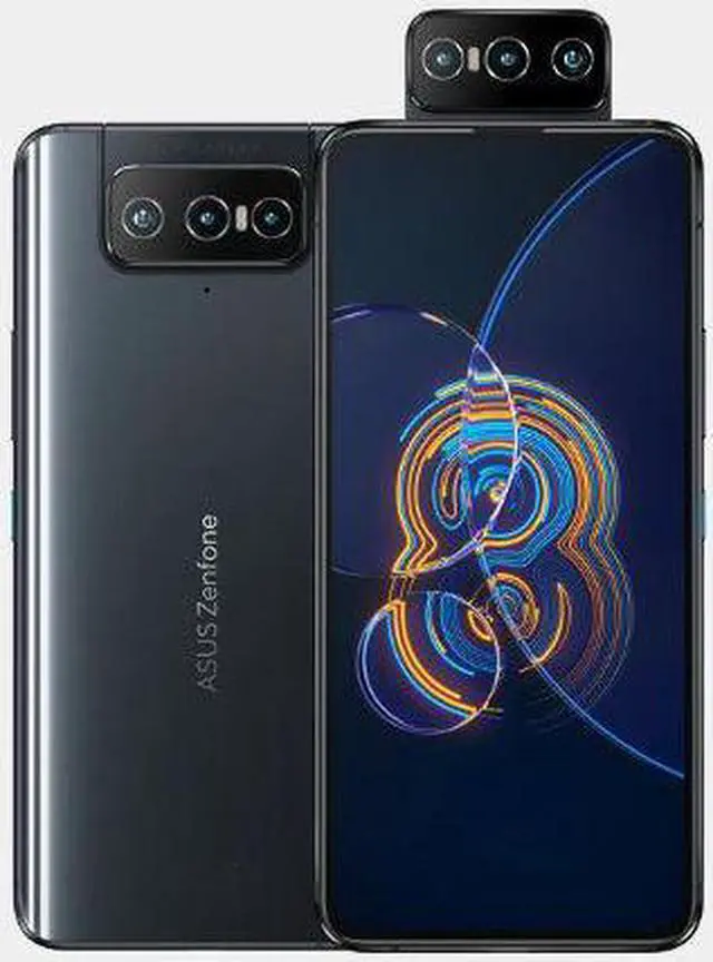 Alt view image 11 of 13 - ASUS ZenFone 8 Flip (ZS672KS) 8/256 (GSM ONLY NO CDMA) unlocked | 8GB/256GB | Galactic Black