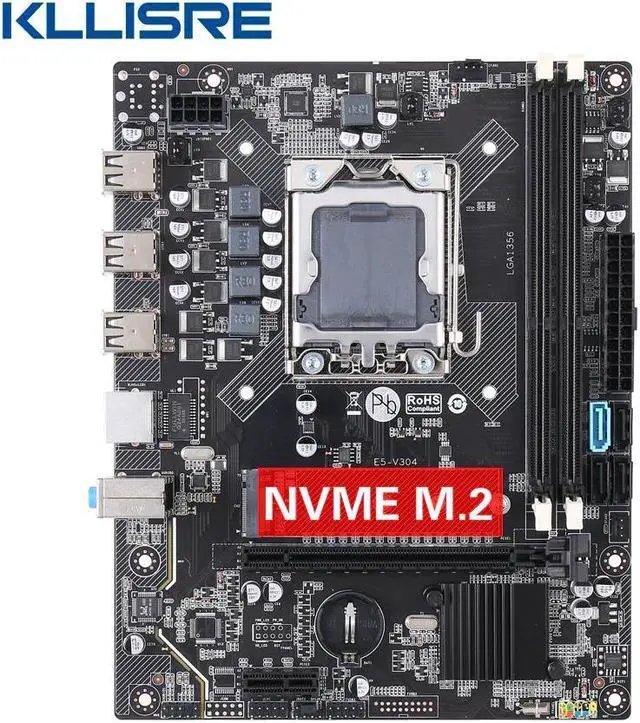 Alt view image 5 of 8 - Kllisre X79 LGA 1356 motherboard support REG ECC server memory and LGA1356 xeon E5 processor