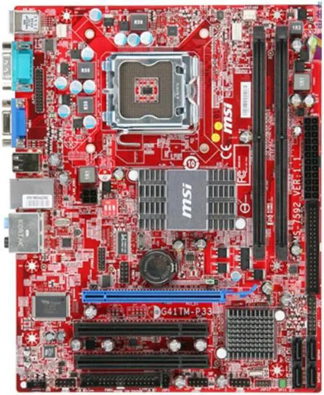 Alt view image 5 of 6 - ASUS P5KPL-AM SE LGA 775 Intel G31 Desktop Motherboard DDR2 4GB Core 2 Quad/Core 2 Duo Cpus PCI-E X16 SATA 2 8×USB2.0
