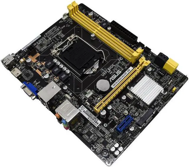 Alt view image 3 of 5 - ASUS H81M-E/M51AD/DP_MB Intel H81 LGA 1150 Desktop PC Motherboard DDR3 PCI-E X16 USB2.0 SATA2 mATX Core i3 i5 i7 Cpus