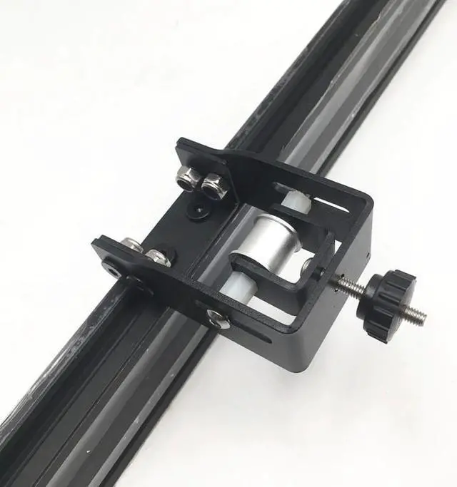 Alt view image 4 of 6 - funssor Creality CR-10 S4/S5 3D printer adjustable Y Axis tensioner kit steel black color Y axis timing belt tensioner