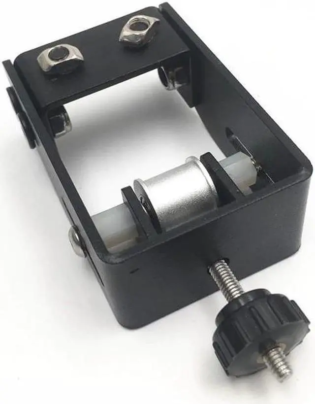 Alt view image 5 of 6 - funssor Creality CR-10 S4/S5 3D printer adjustable Y Axis tensioner kit steel black color Y axis timing belt tensioner