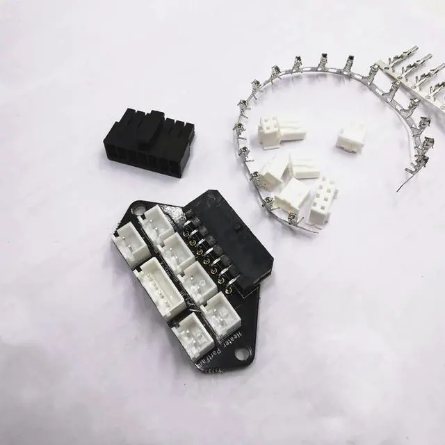 Alt view image 4 of 6 - Funssor V0.1 afterburner mini extruder toolhead PCB print head board for V0.1 NEMA14 round pancake motor