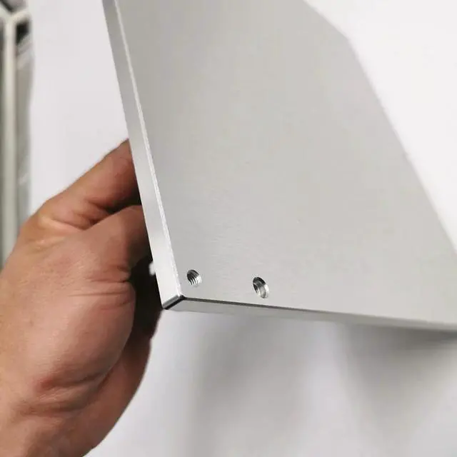 Alt view image 6 of 6 - Funssor V1.8 3D printer DIY MIC6 aluminum build plate 8mm thickness anodized 300x300mm