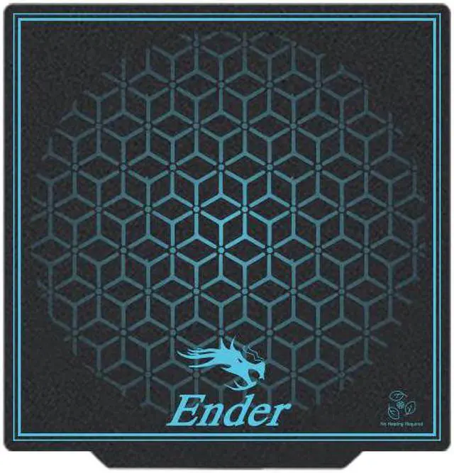 Alt view image 6 of 6 - CREALITY 3D Printer Ender-2 Pro Frosted Cold Printing Platform 180×170×1mm