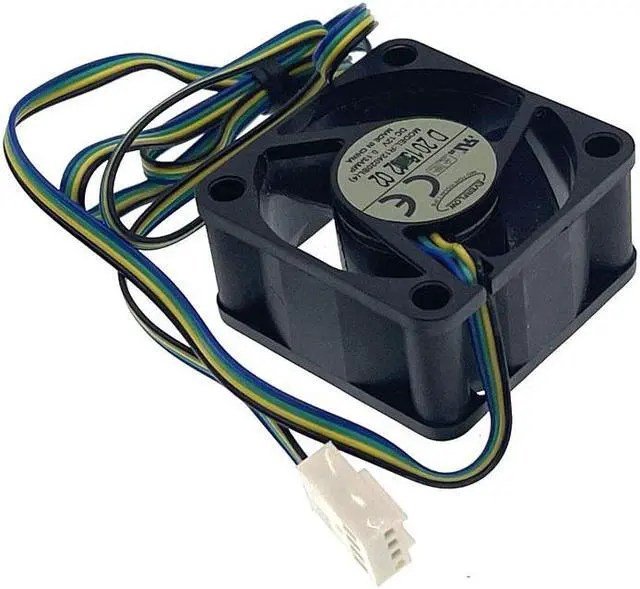 Alt view image 3 of 4 - R124020BL(4) 40mm 12V PWM Cpu 1U 2U Cooling Fan,40X40X20mm 4cm Dual Ball Bearing Mute Silent Quiet Heatsink Cooler 5700RPM
