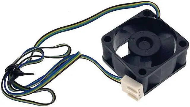 Alt view image 4 of 4 - R124020BL(4) 40mm 12V PWM Cpu 1U 2U Cooling Fan,40X40X20mm 4cm Dual Ball Bearing Mute Silent Quiet Heatsink Cooler 5700RPM