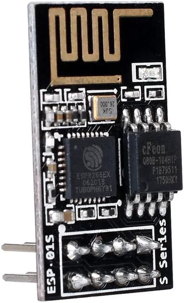 Alt view image 3 of 4 - Module WIFI série ESP01S ESP8266, émetteur-récepteur sans fil, capteur Wifi en développement pour carte d'imprimante 3d SKR PRo ESP-01S