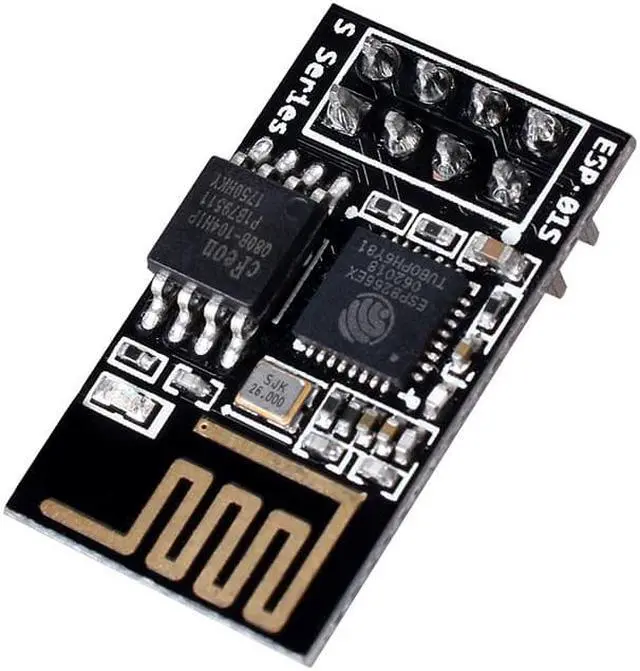 Alt view image 2 of 4 - Module WIFI série ESP01S ESP8266, émetteur-récepteur sans fil, capteur Wifi en développement pour carte d'imprimante 3d SKR PRo ESP-01S