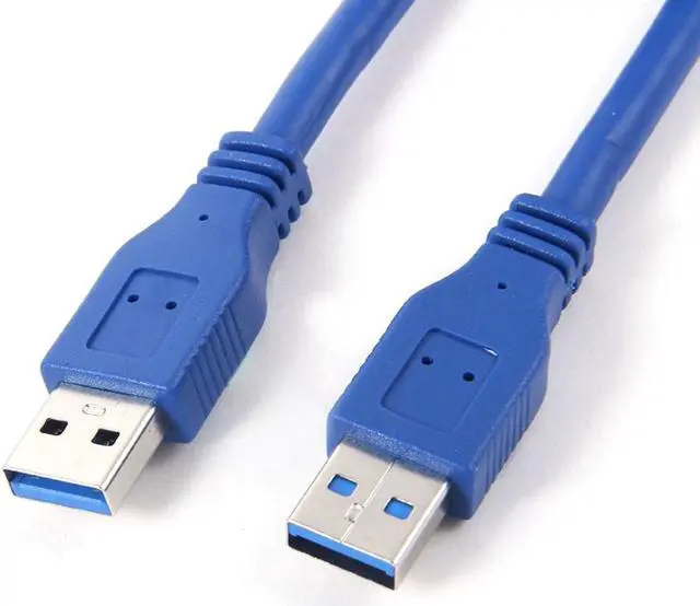 Alt view image 6 of 7 - CYDZ  Super USB 3.0 Standard A Type Male to Male cable 1m