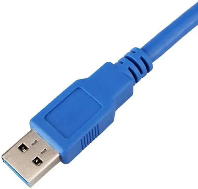 Alt view image 7 of 7 - CYDZ  Super USB 3.0 Standard A Type Male to Male cable 1m