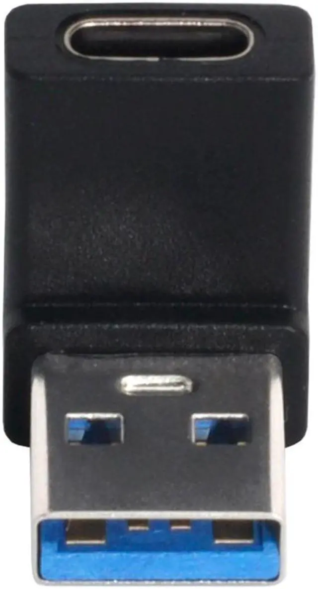 Alt view image 7 of 7 - USB-C Type C Female 90 Degree Up Angled to USB 3.0 A Male Data Adapter for Laptop Desktop