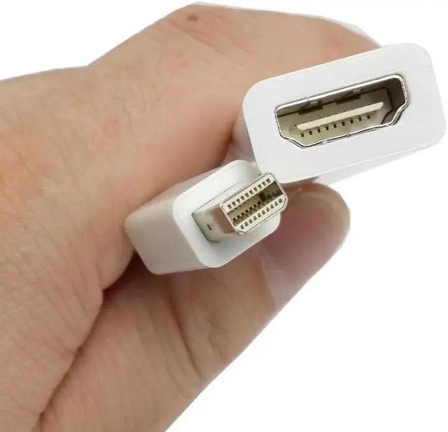 Alt view image 6 of 7 - CYDZ Thunderbolt Port to HDMI-compatible Female Adapter Cable with Audio Video for Mac Book 2011 2012 2013