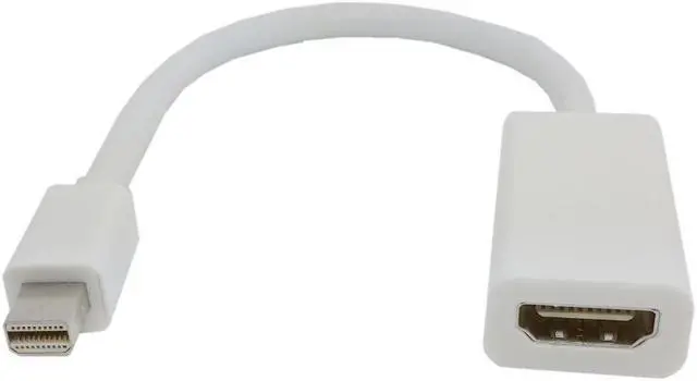 Alt view image 7 of 7 - CYDZ Thunderbolt Port to HDMI-compatible Female Adapter Cable with Audio Video for Mac Book 2011 2012 2013