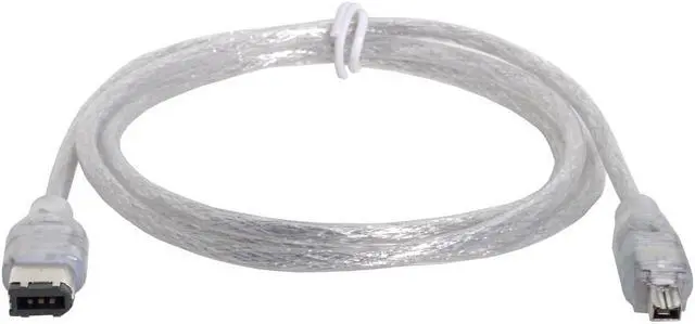 Alt view image 5 of 7 - Jimier 1394 6Pin to Firewire 400 IEEE 1394 4 Pin Male iLink Adapter Cord Cable for Camera Camcorder
