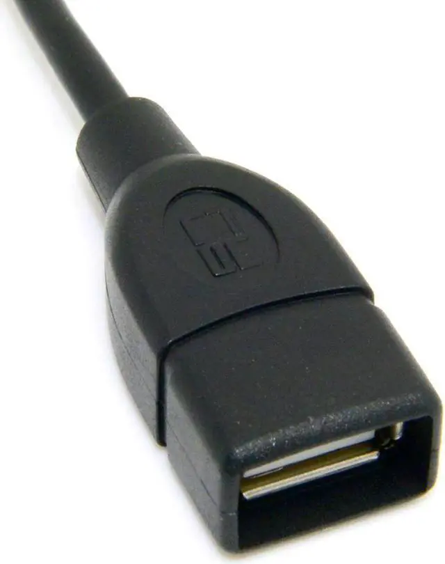 Alt view image 3 of 4 - 90 Degree for Cell Phone OTG Host Cable Right Angled Micro USB to USB Female