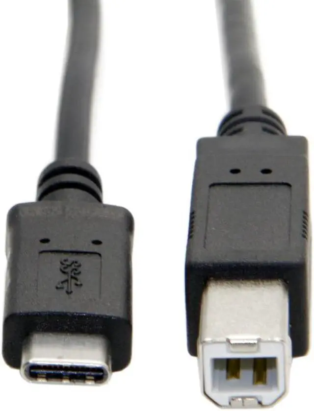 Alt view image 3 of 3 - USB-C USB 3.1 Type C Male Connector to USB 2.0 B Type Male Data Cable for Cell Phone & Notebook & Laptop