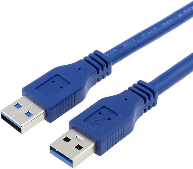 Alt view image 3 of 3 - USB 3.0 Standard A Type Male to Male Cable Extedning Adapter Cord Connector 1m