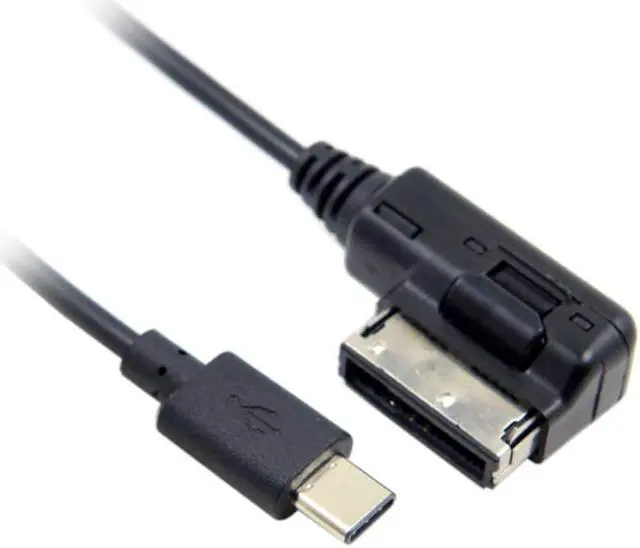 Alt view image 2 of 3 - Media In AMI MDI USB-C USB 3.1 Type C Charge Adapter Cable For Car VW AUDI 2014 A4 A6 Q5 Q7 & for New Laptop & Chromebook