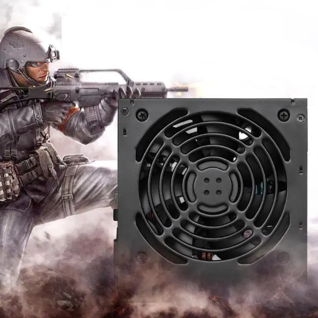 Alt view image 6 of 6 - PSU For SILVERSTONE ET550-G Non Modular 80plus Gold Silent Fan 550W Power Supply SST-ET550-G