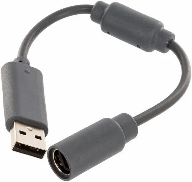 Alt view image 2 of 5 - 1pcs Lots USB Breakaway Extension Cable To PC Converter Adapter Cord for Microsoft Xbox 360 Wired Controller Gamepad