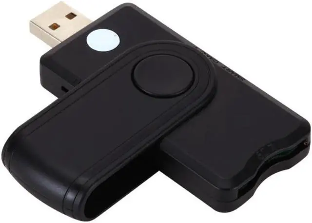 Main image of USB 2.0 SIM Smart Card Reader for ID Bank EMV CAC SD/TF for Windows 7 8 10 Linux Multi Smart Cardreader SD Card Reader