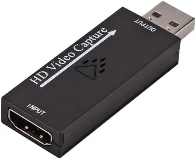 Main image of Audio Video Capture Cards HDMI-compatible To USB 2.0 1080p 30fps Record Computer for Live Broadcasting Gaming Video Conference