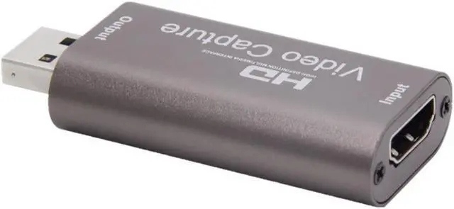 Alt view image 3 of 3 - 4K Video Capture Card USB 3.0 USB2.0 HDMI-compatible Grabber Recorder for PS4 Game DVD Camcorder Camera Recording Live Streaming