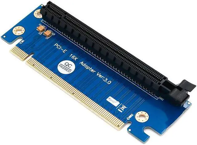 Alt view image 6 of 6 - QINDIAN PCI Express 16x Riser Card PCIE Riser Graphics Card PCI E PCI-E Riser Adapter PCI-E 16X to 16X Raiser Card FOR 1U 2U