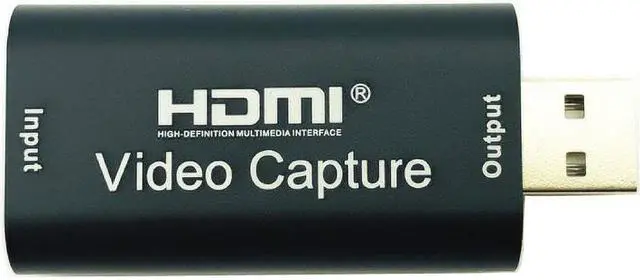 Alt view image 4 of 6 - HDMI Capture Card Video Capture Device Game Capture USB 2.0 Grabber Recorder 4K 1080P for PS4 Game DVD HD Camera Live Streaming