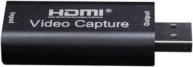 Alt view image 5 of 6 - Mini Video Capture Card USB 2.0 HDMI Video Capture Grabber Phone Game HD Camera Capture Recording Box PC Live Streaming USB HDMI