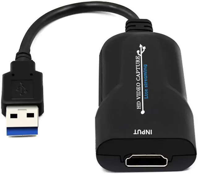 Alt view image 5 of 6 - Video Capture Card Portable USB 2.0 HDMI Capture Game 1080P Live Streaming HD Capturing Record Dongle For PC PS4 XBox 360 Switch