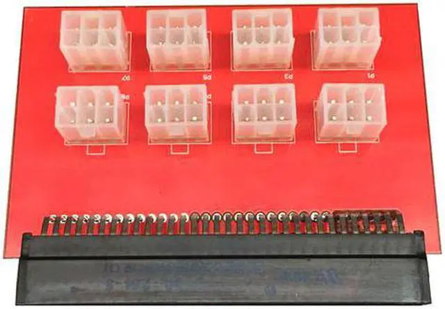 Alt view image 4 of 6 - 1200W Switching Power Supply Adapter Module for GPU Open Rig Mining BTC ETH Ethereum Electronic Component Power Convert Card