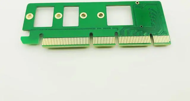 Alt view image 3 of 6 - 5PCS NGFF M.2 NVME AHCI SSD to PCI-E PCI Express 3.0 x4 x16 Adapter Riser Card M key Connector for XP941 SM951 PM951 A110 M2 SSD