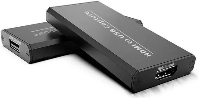 Alt view image 2 of 3 - Video Capture Card USB 2.0 HDMI 4K 1080P Video Capture Device HDMI to USB Dongle Game Live Streaming Stream Broadcast for PC PS4