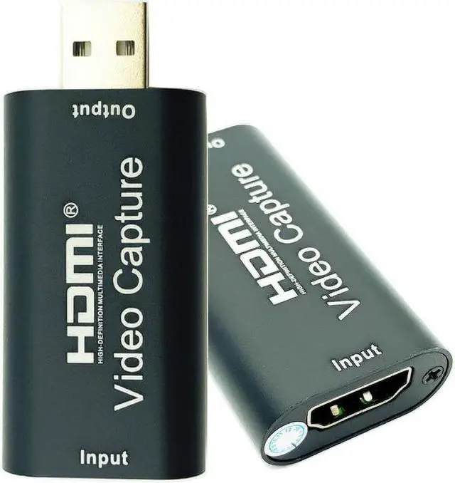 Alt view image 4 of 6 - Video Capture Card HDMI Capture Device USB 2.0 Game Capture Live Streaming Grabber Record Box for PC PS4 HD Camera Capture Card