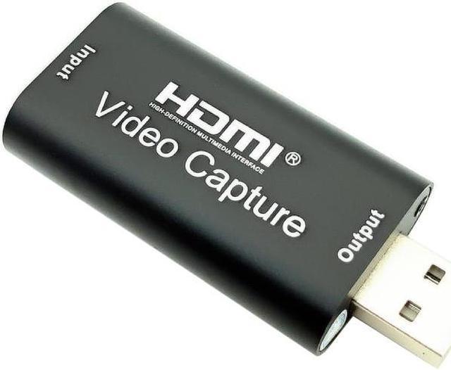 Mini-carte de capture vidéo USB 2.0 zone Grabber Enregistrement vidéo HDMI  pour PS4 Game caméscope DVD Live Streaming d'enregistrement de caméras HD -  Chine La capture vidéo, Capture USB HDMI