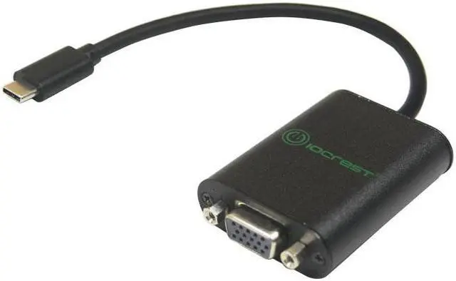 Alt view image 4 of 6 - USB 3.1 Type-C to VGA Adapter DP Alt Mode 1080P Aluminium Case for Apple Macbook