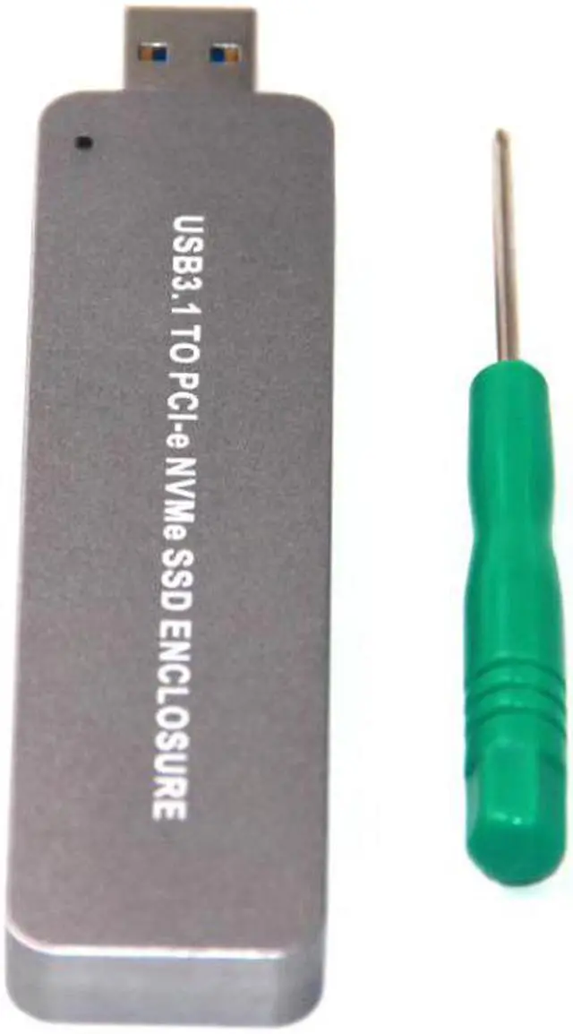 Alt view image 4 of 6 - SSD Case LM903 USB3.1 to PCI-E NVME M.2 TYPE-A SSD Hard Disk Box Adapter Card External Enclosure Case for 2242/2260/2280 SSD