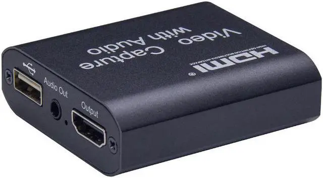 Alt view image 5 of 6 - HDMI Video Capture Card Device USB 2.0 4K 1080P Loop Out Audio Capture Card Live Streaming Recording for PC PS4 HD Game Capture