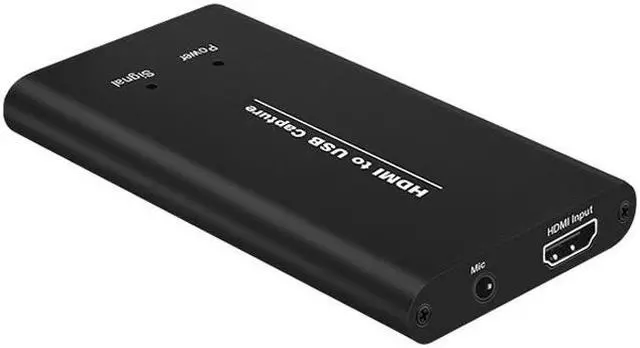 Alt view image 6 of 6 - HDMI Video Capture Card Video HDMI Capture Card USB 2.0 Live Streaming Stream Capturing for PC PS4 Game Xbox One Capture Device